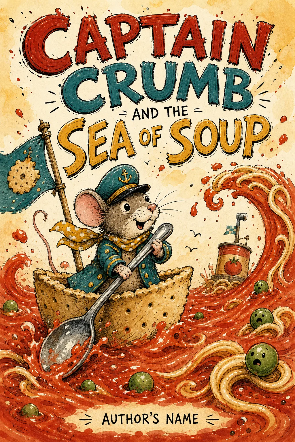 Captain Crumb Sea of Soup portfolio style study