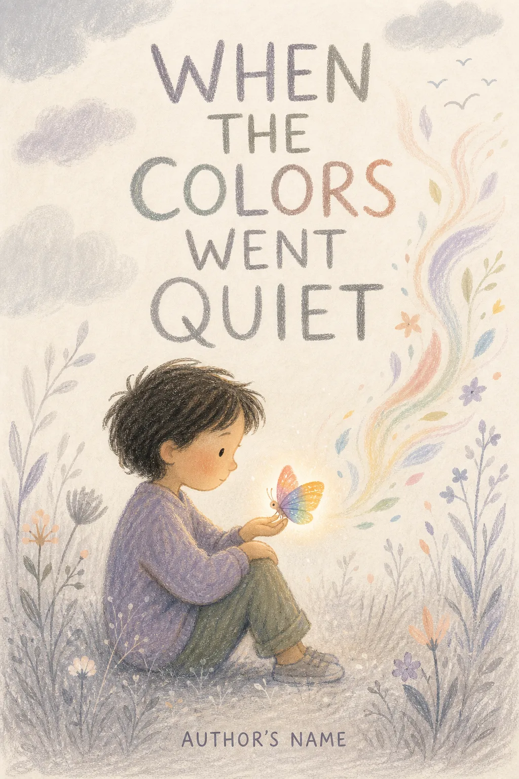 When the Colors Went Quiet portfolio style study