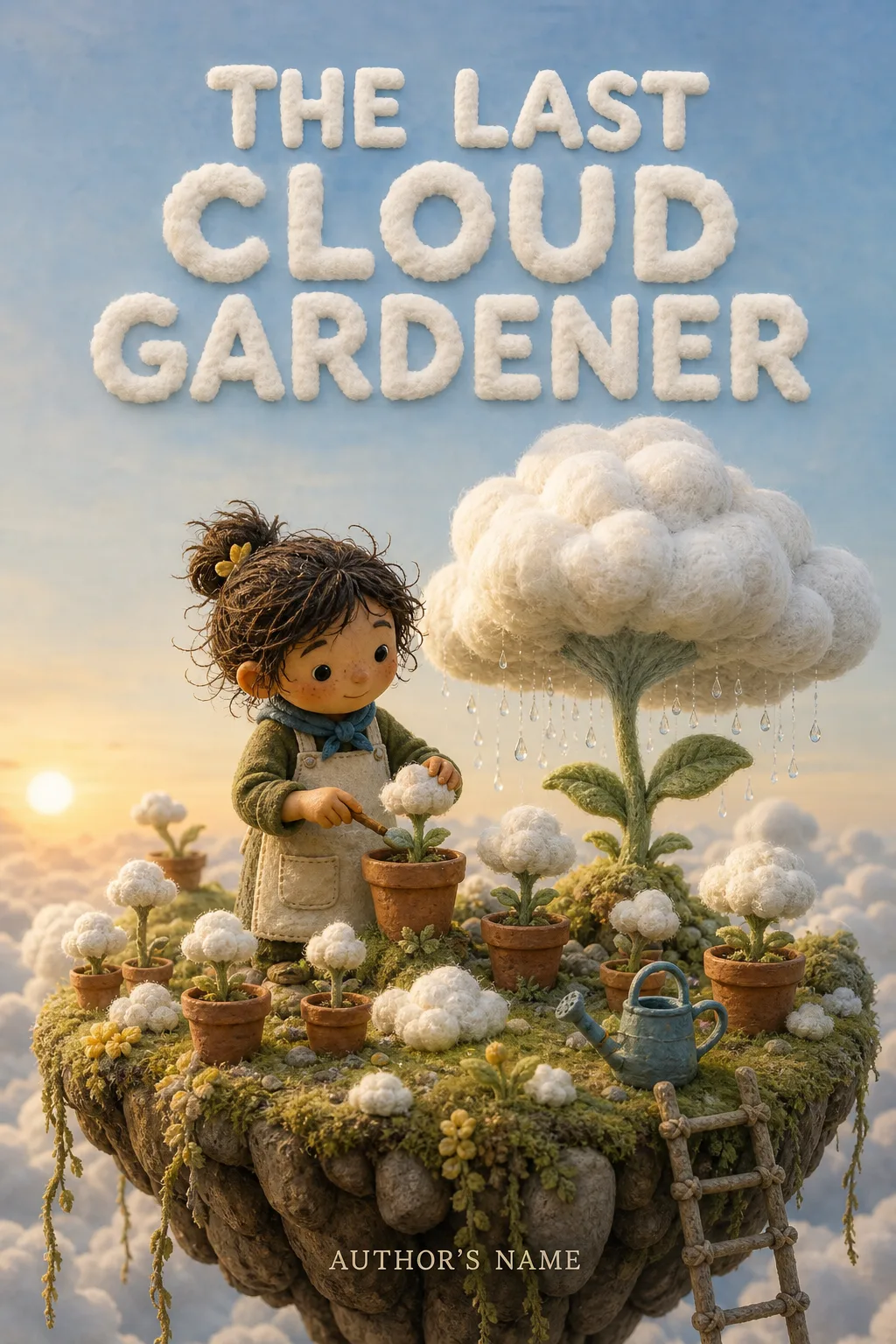 The Last Cloud Gardener portfolio style study