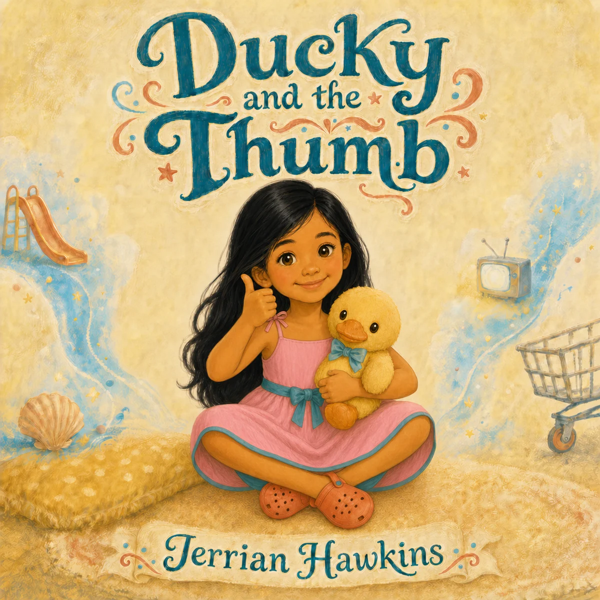 Final cover of Ducky and the Thumb by Jerrian Hawkins